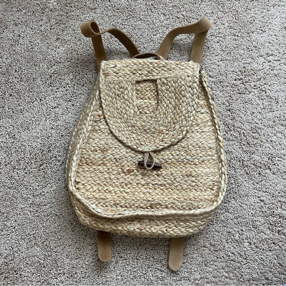 Jute Backpack
